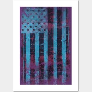 American Flag Vintage Posters and Art